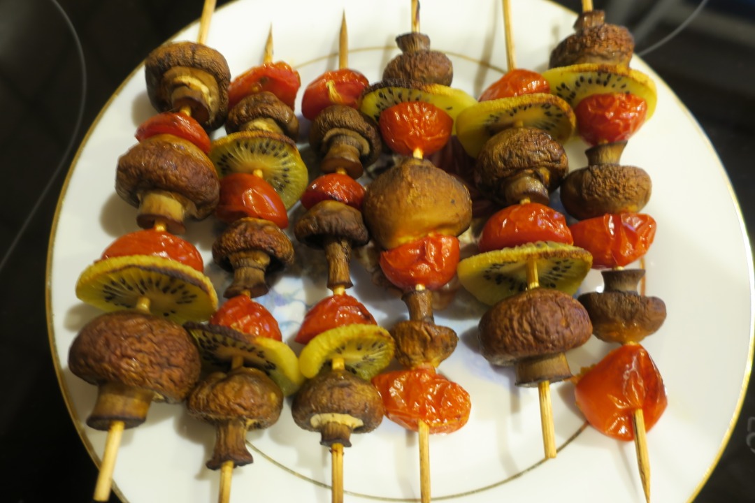 Шашлык из шампиньонов