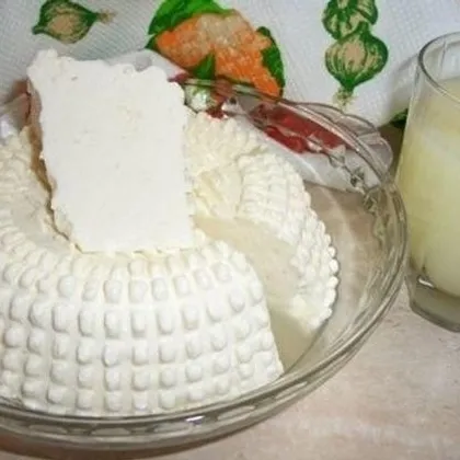 Замечательный рецепт домашнего сыра. Быстрый и без заморочек