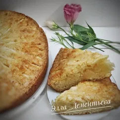 Итальянский деревенский яблочный пирог