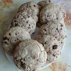 Печеньки с шоколадом и орешками 🍪