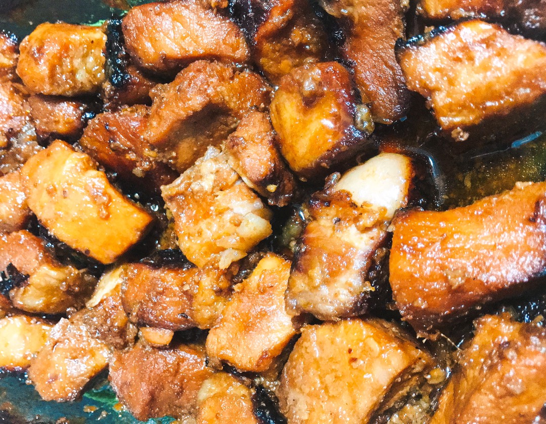 Мясо в сливовом маринаде