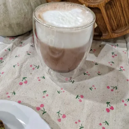 Кокосовое какао с молочной пенкой