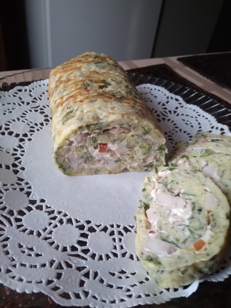Кабачковый рулет