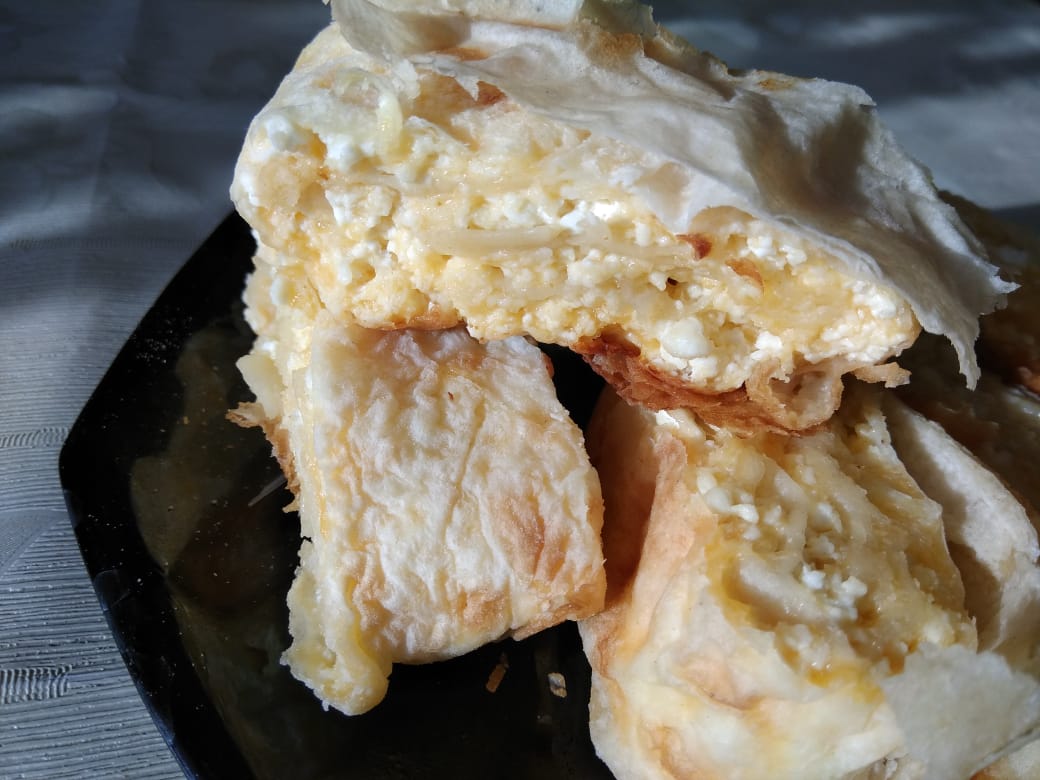Ачма из лаваша с творогом и сыром - пошаговый рецепт | РБК Украина