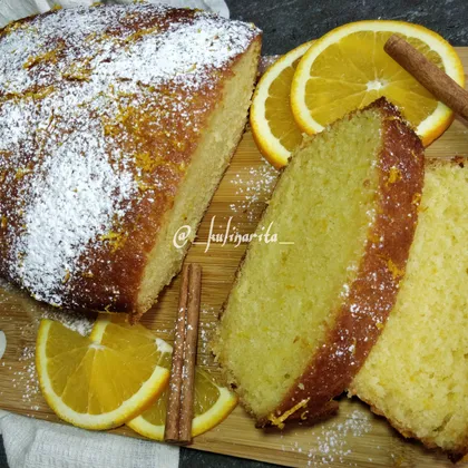Апельсиновый кекс