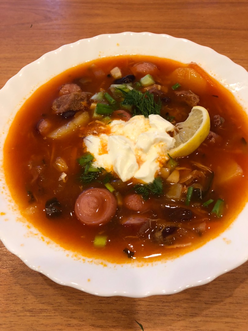 Солянка праздничная