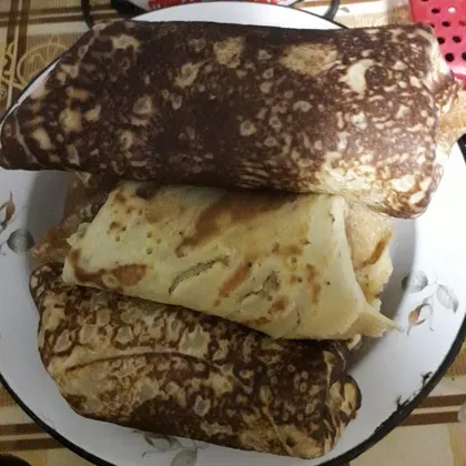 Блинчики с мясом