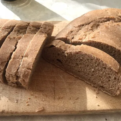 Хлеб домашний на закваске ржано-пшеничный