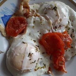 Глазунья🍳пальчики оближешь😋