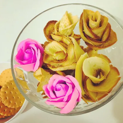 Бисквитное печенье 'Розы'