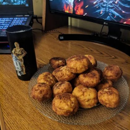 Пончики с картошкой