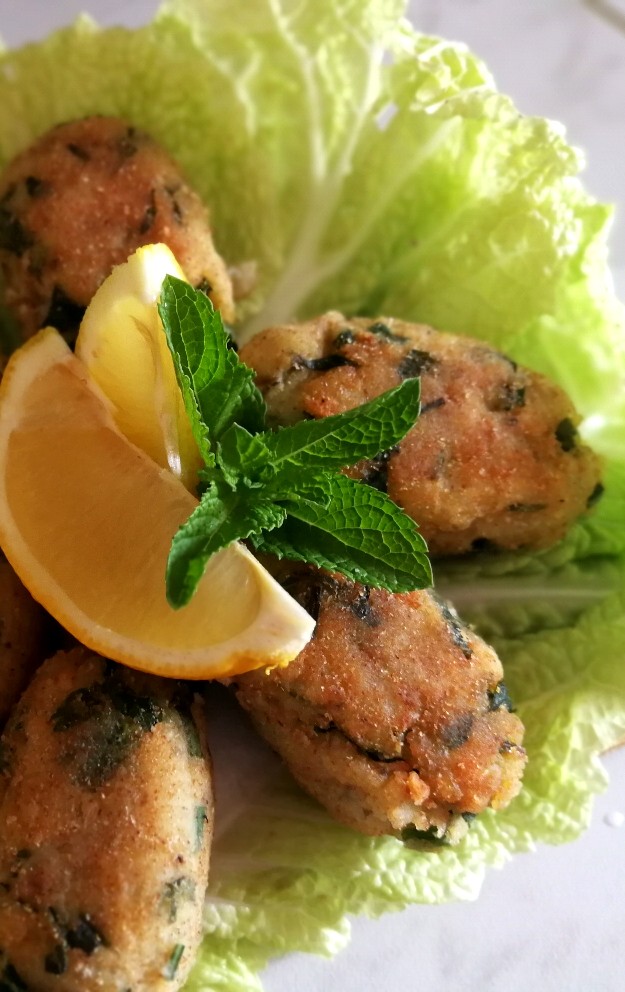 Котлеты из трески Bolinho de bacalhau