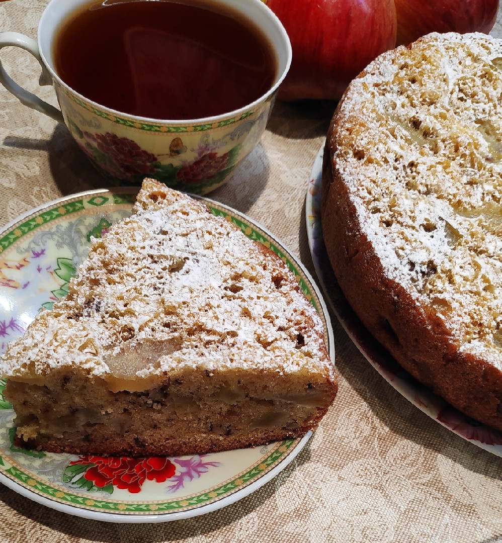 Торт с грецкими орехами (бисквитный) — рецепт с фото пошагово