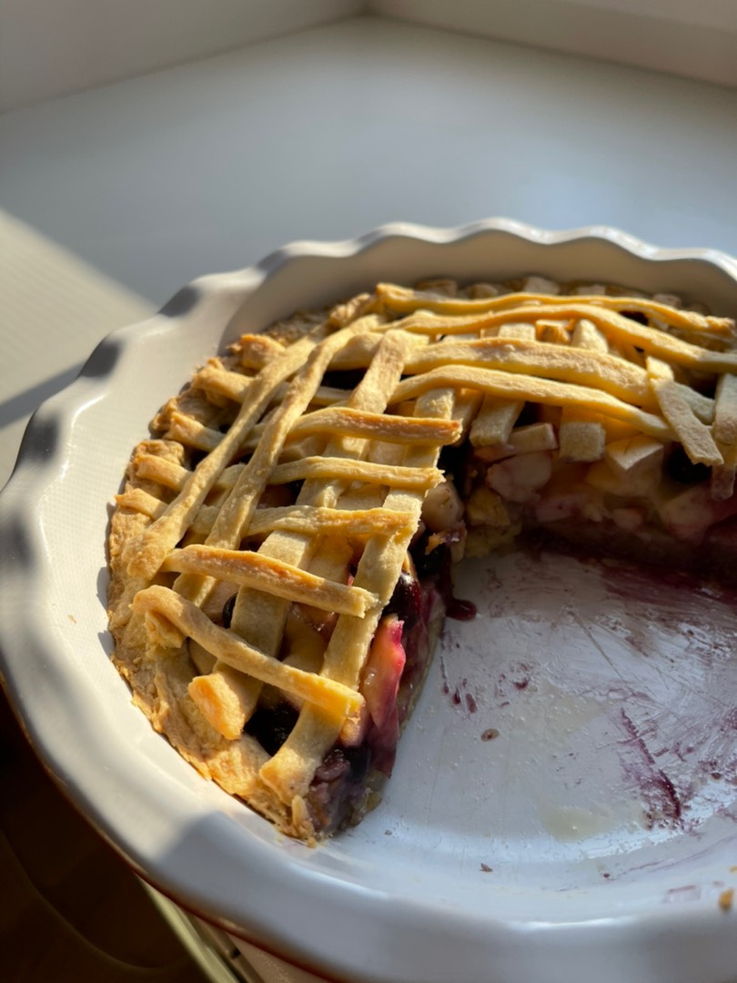 Американский яблочный пирог - пошаговый рецепт с фото