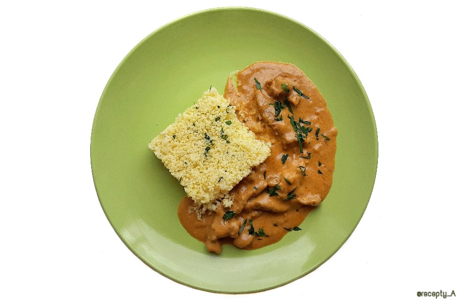 Паприкаш с кускусом