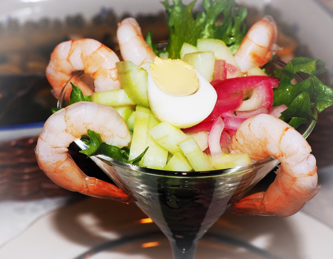 Салат с креветками и огурцами - 44 рецепта самых вкусных с пошаговыми фото