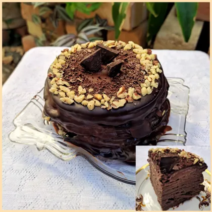 Шоколадный торт ПП