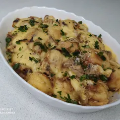 Пельмени под сырной корочкой🧀