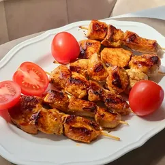 Куриный шашлык на сковороде. 100% успех!  