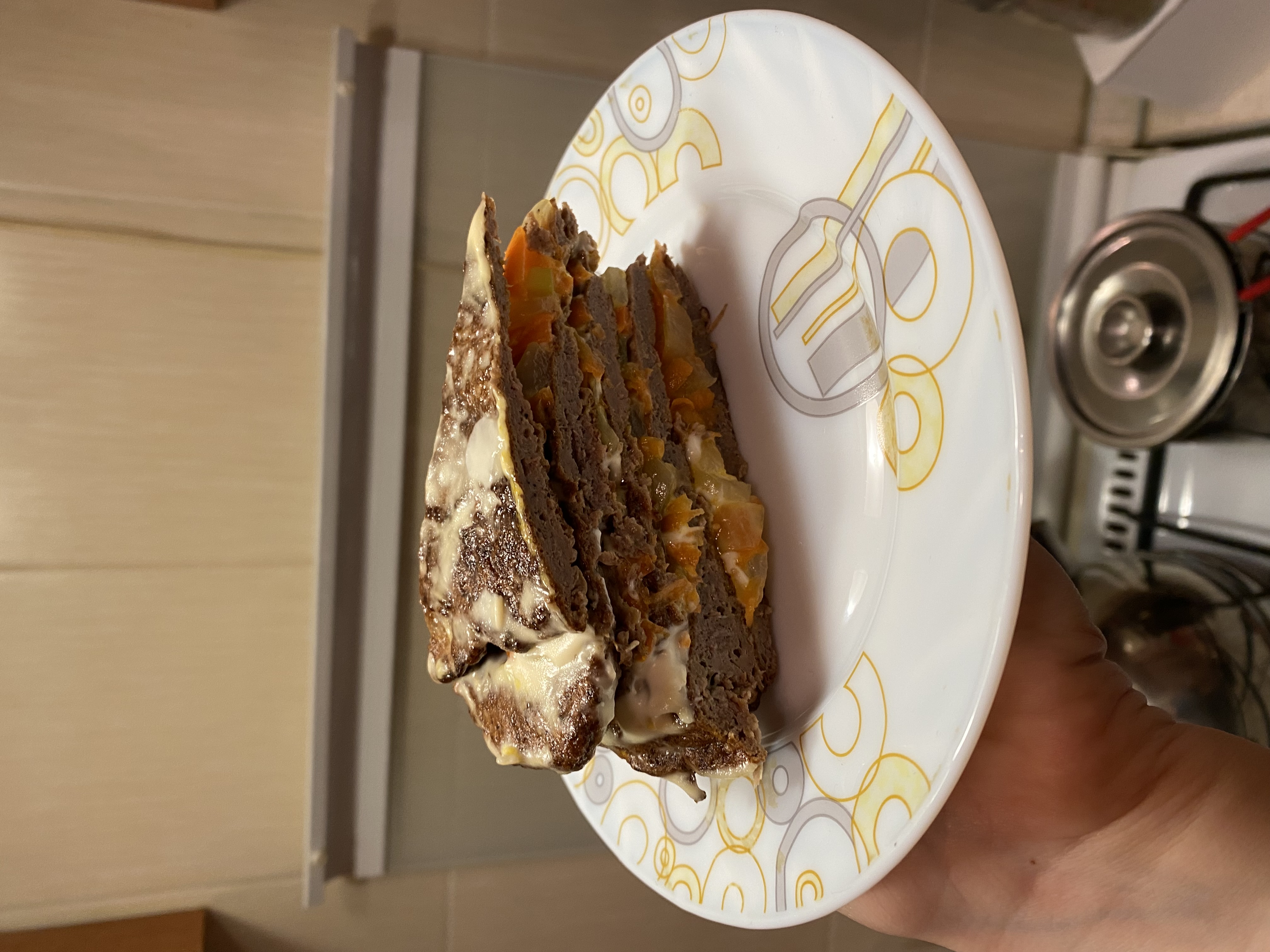  Печеночный торт из куриной печени