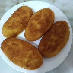 Зразы картофельные с мясом🖐👌😄