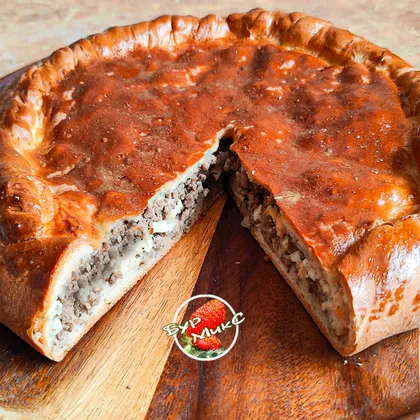 Пирог с мясом и яйцами по рецепту 1861 года