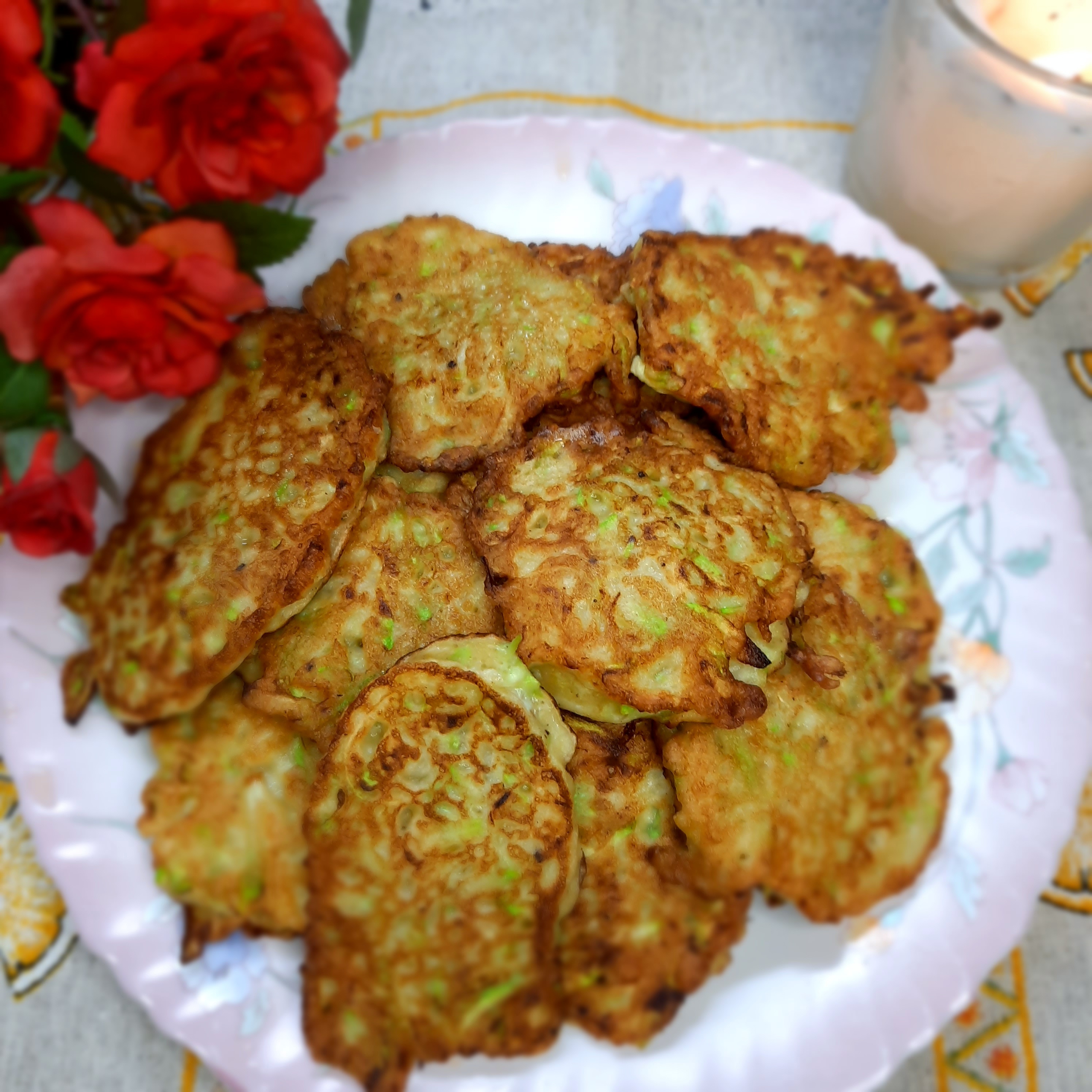 Кабачковые оладьи