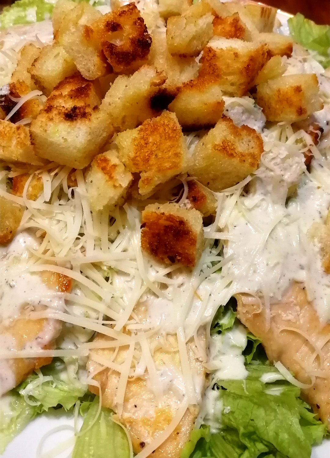 Цезарь с курицей 💕