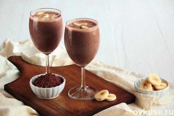Шоколадно-молочный коктейль: рецепты с фото