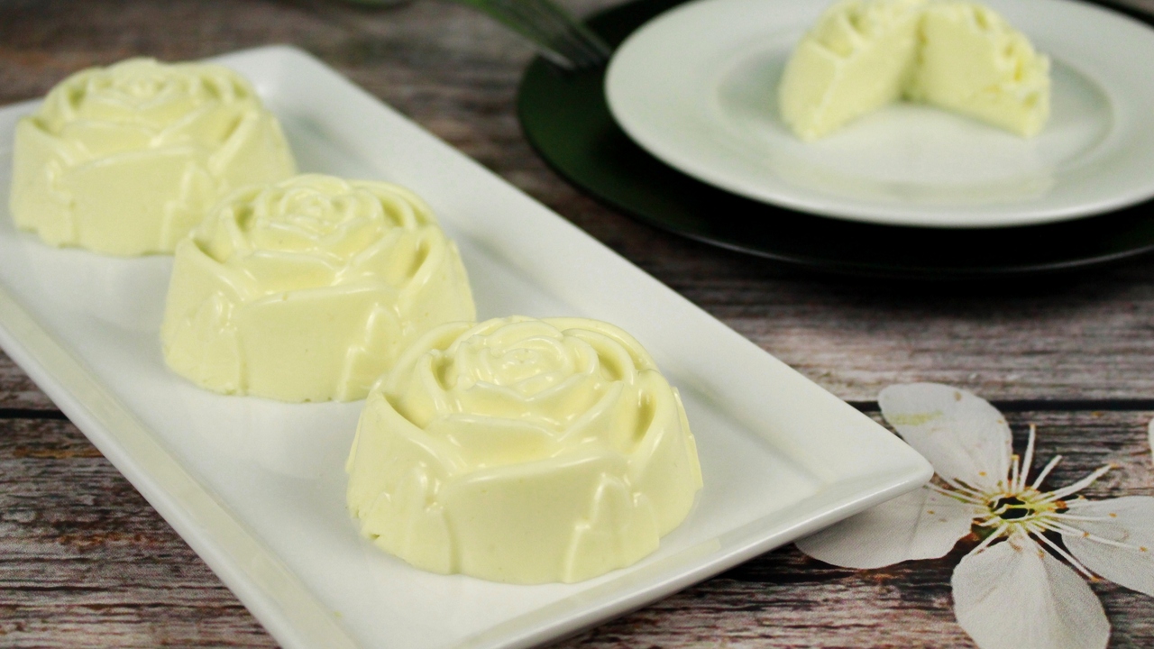 Панна Котта с белым шоколадом