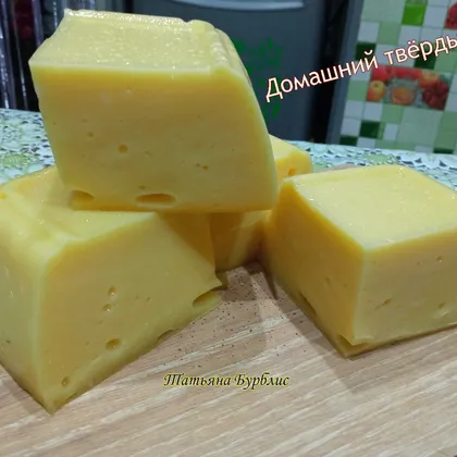 Домашний сыр из творога и молока )
