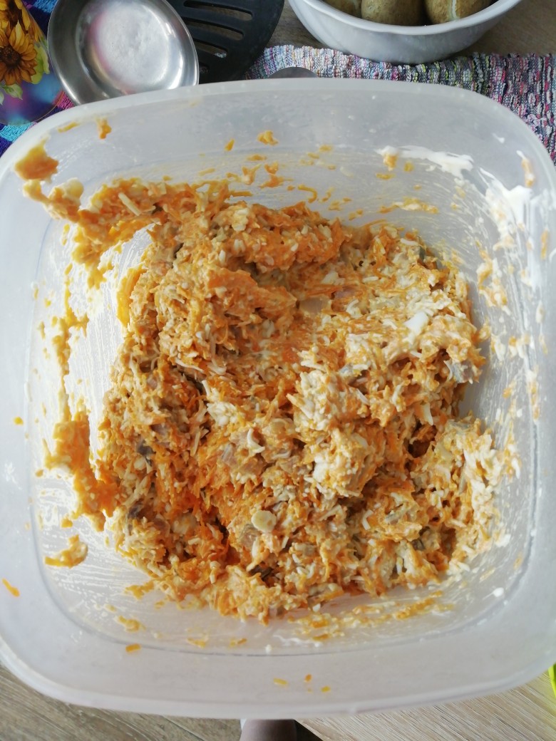 Селёдочный паштет с овощами