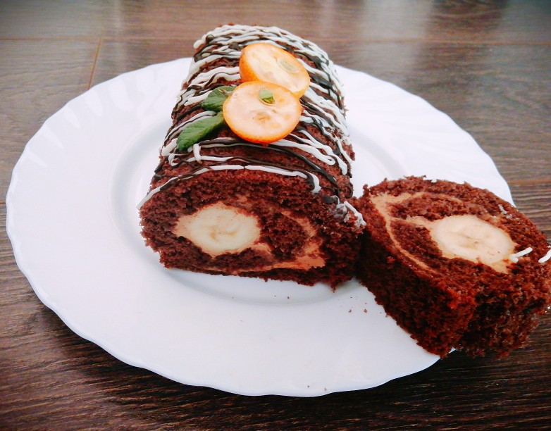 Рулет медово-шоколадный🍫