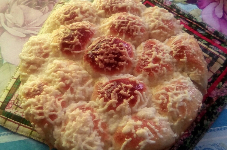 Сдобные булочки со штрейзелем #кулинарныймарафон