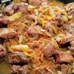 Бигус или тушёная капуста с мясом 😋