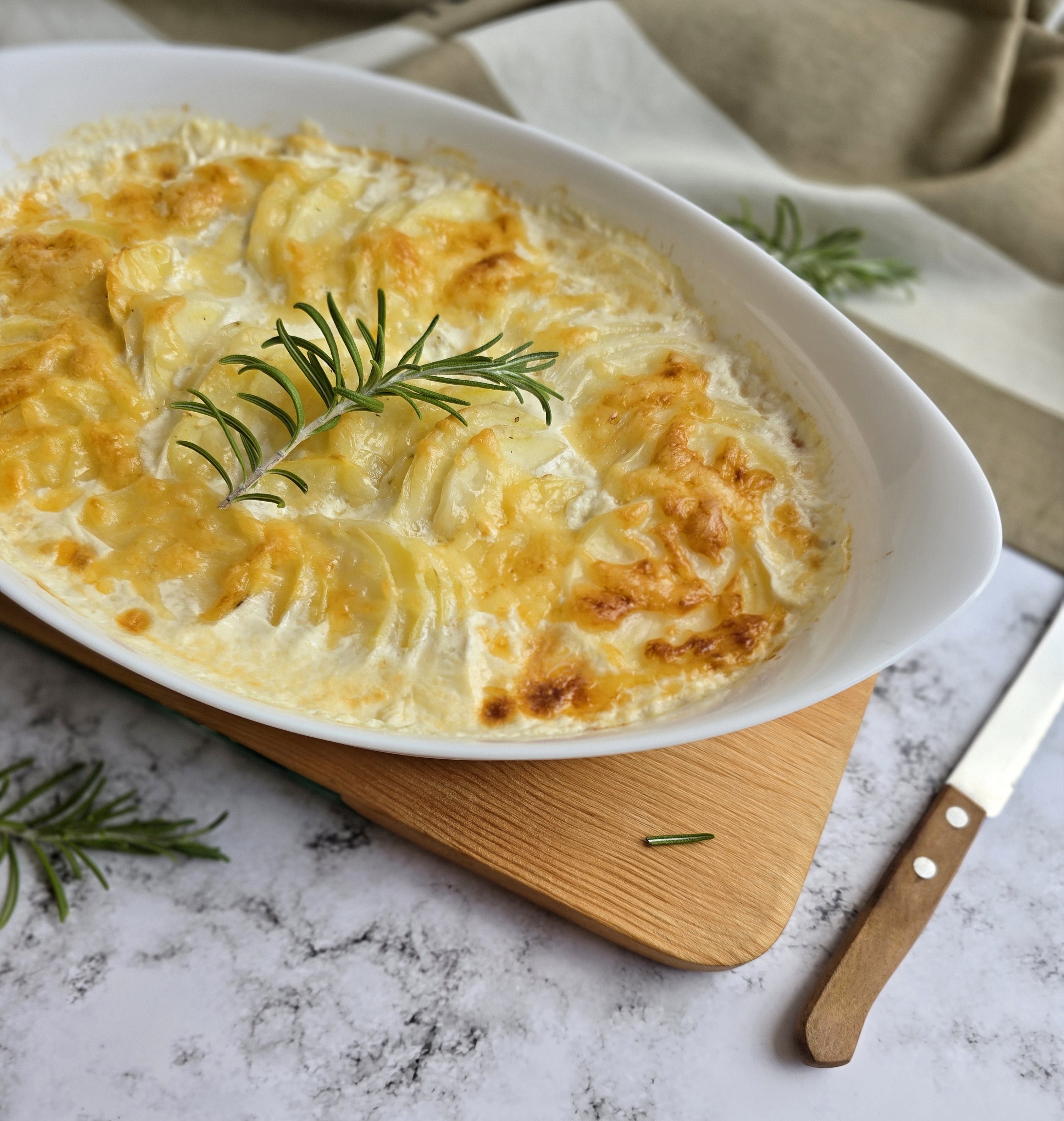 Картофельный гратен 