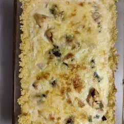 Запеканка из пшена и курицы