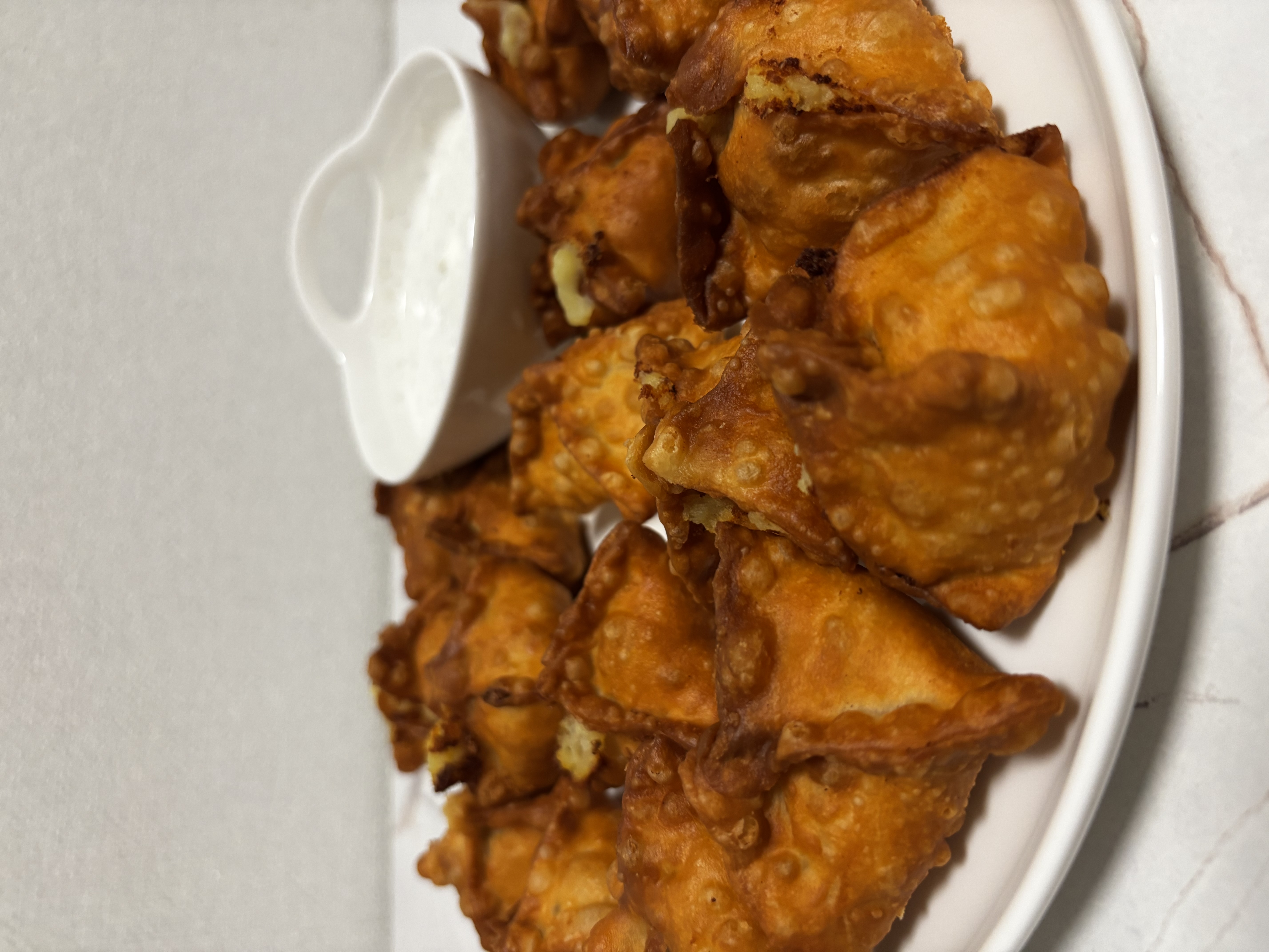 Хрустящие конвертики во фритюре