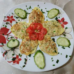 Мини омлеты с курочкой