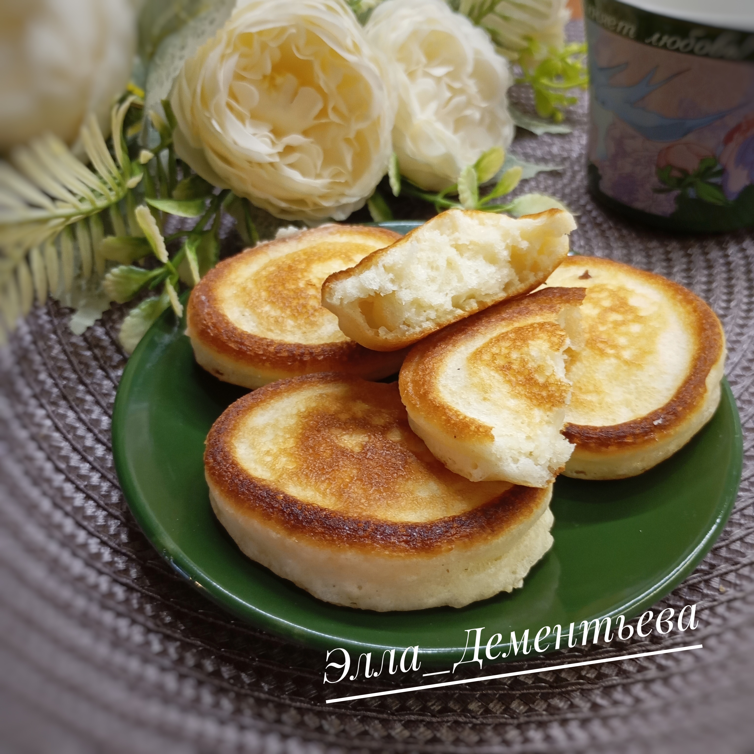 Оладьи на сметане 