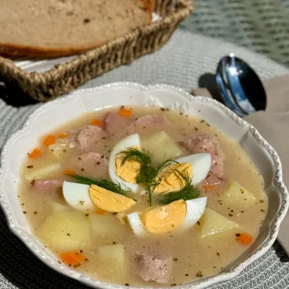 Журек- традиционный польский суп на ржаной закваске