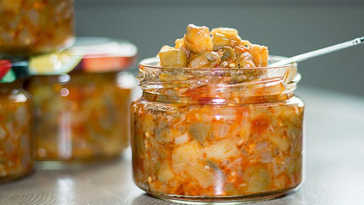 Очень баклажанная икра на зиму и не только