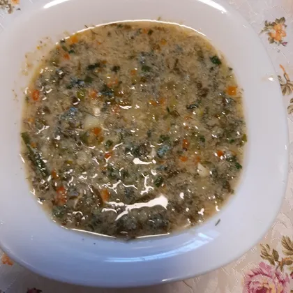 Суп с крапивой и щавелем