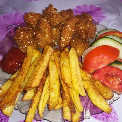 Куриные наггетсы вкуснее чем в kfc - пошаговый рецепт с фото ( просмотра)