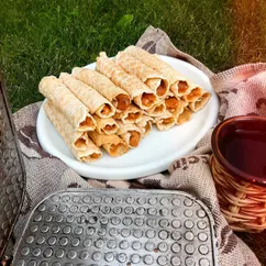 Трубочки со сгущенкой из СССР❤