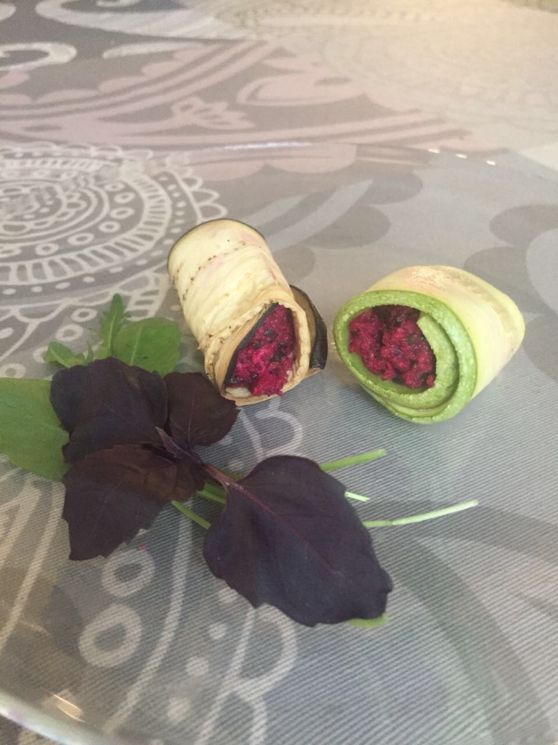 Рулетики с пхали #кулинарныймарафон