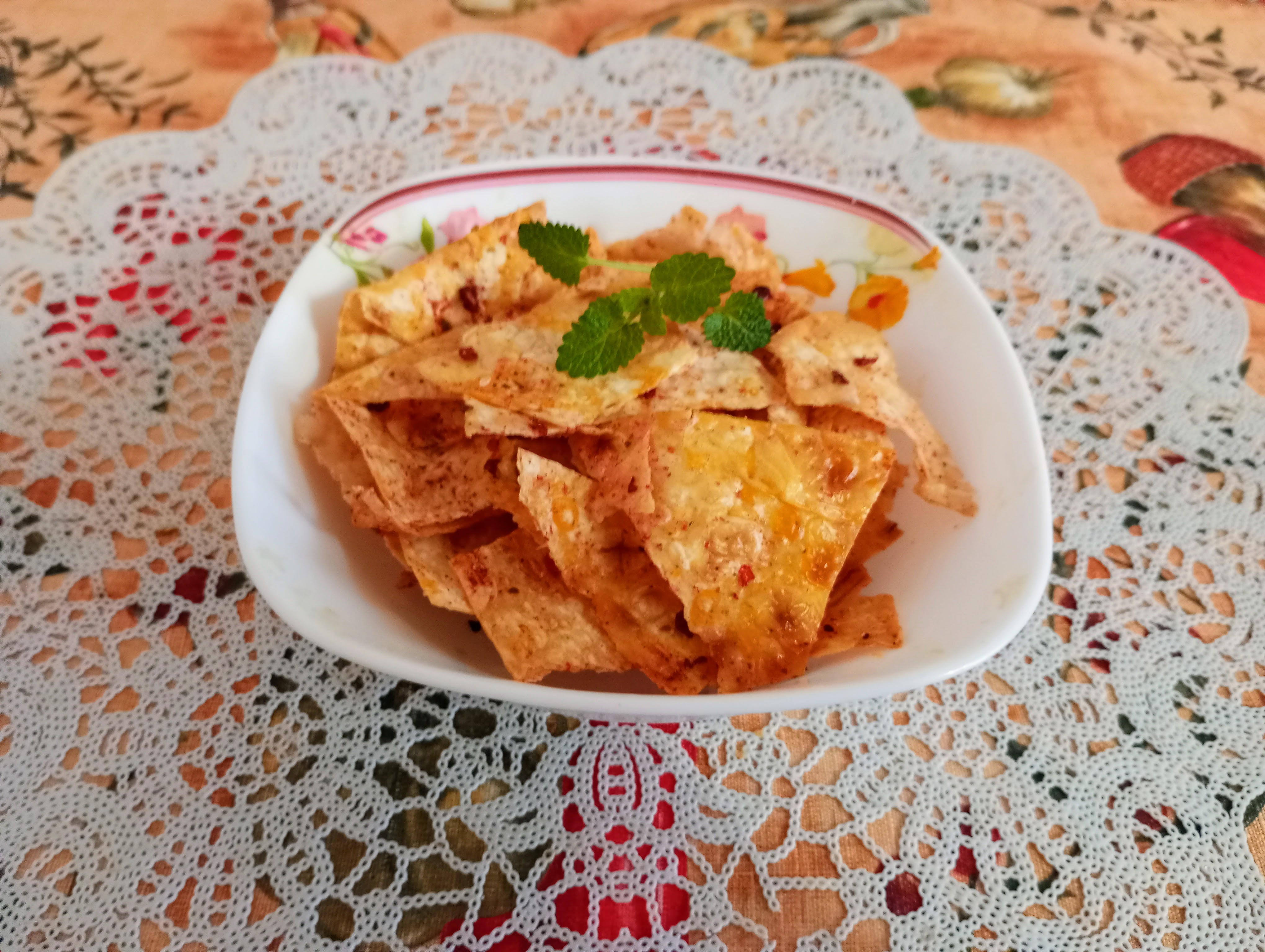 Чипсы из лаваша в духовке