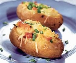 Картофельное суфле с сыром