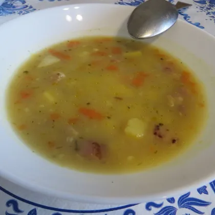 Гороховый суп 'холостяка'