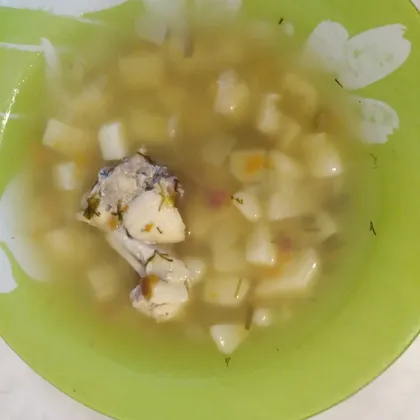 Картофельный суп с курицей